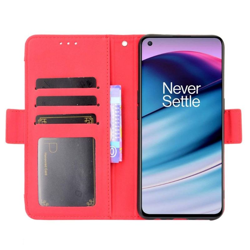 Folio Deksel Til OnePlus Nord CE 5G Premium Med Kortholder
