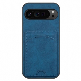 Deksel Google Pixel 9 Pro Xl Skinneffektkortholderstøtte