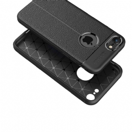 Deksel Til iPhone SE 2022 Litchi Texture Gel