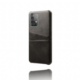 Deksel Til Samsung Galaxy A72 4G / A72 5G Melody Leather Effect Card Holder