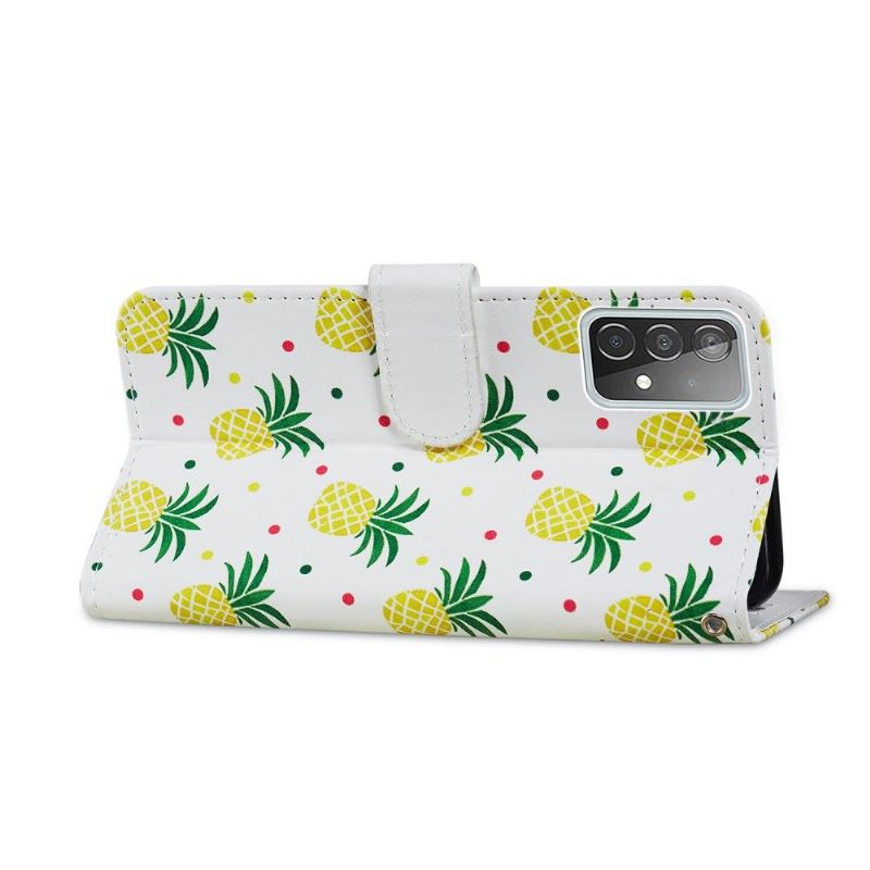 Lærdeksel Til Samsung Galaxy A72 4G / A72 5G Ananas