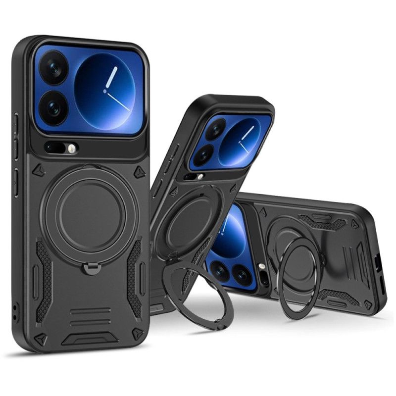 Deksel Til Xiaomi 17 Pro Max Magnetisk Med Roterende Stativ