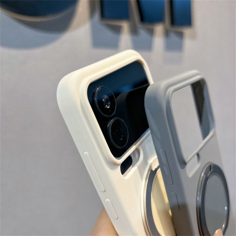 Deksel Til Xiaomi 17 Pro Max Magnetisk Med Roterende Stativ