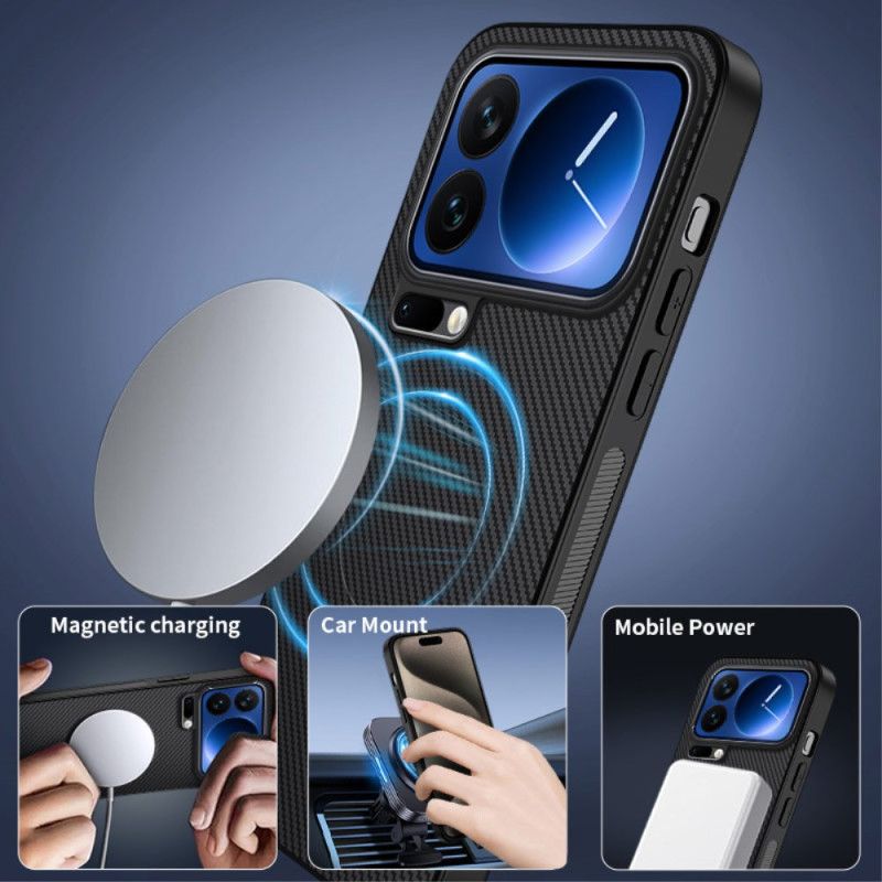 Deksel Til Xiaomi 17 Pro Max Magsafe Karbonfiber