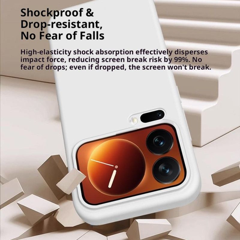 Deksel Xiaomi 17 Pro Max Flytende Silikon Beskyttelse Deksel