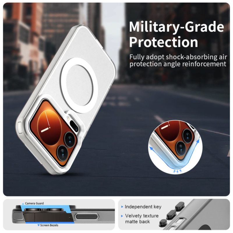 Deksel Xiaomi 17 Pro Max Frostet Støtsikker Magnetisk