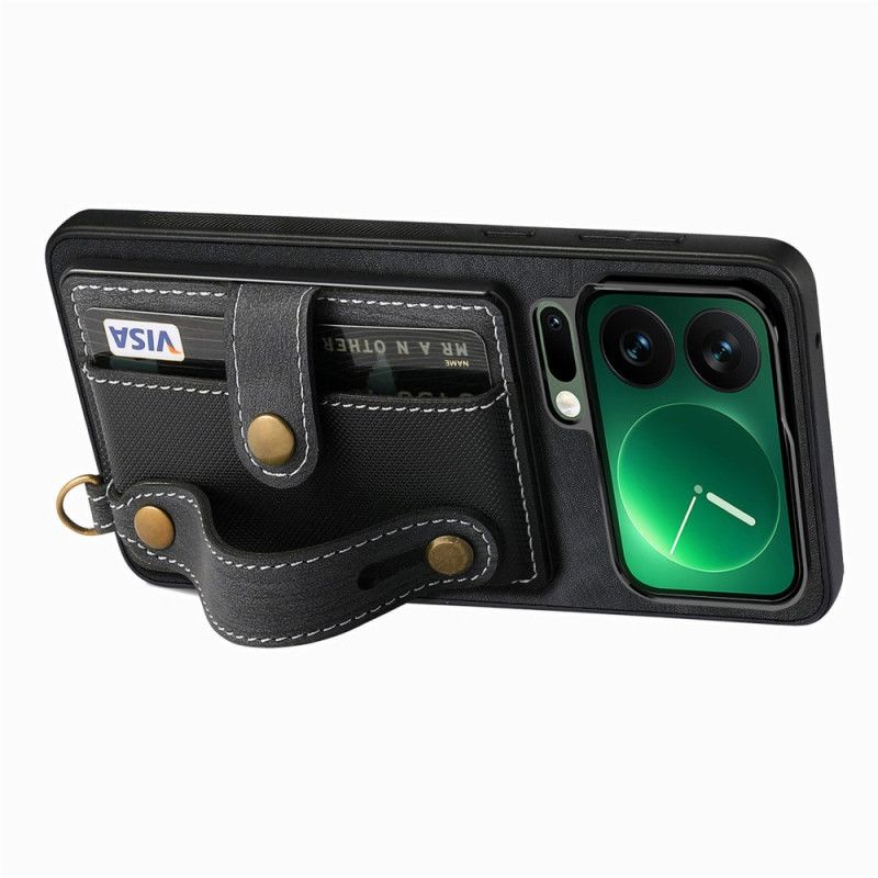 Deksel Xiaomi 17 Pro Max Kortholder Og Støtte Beskyttelse Deksel