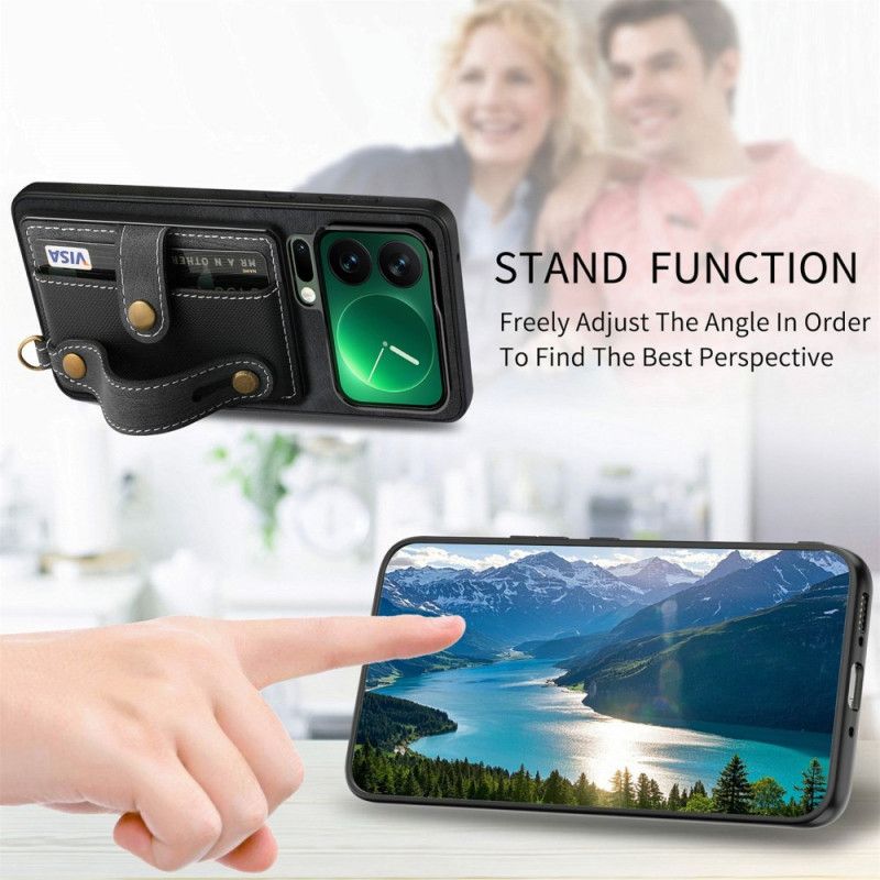 Deksel Xiaomi 17 Pro Max Kortholder Og Støtte Beskyttelse Deksel