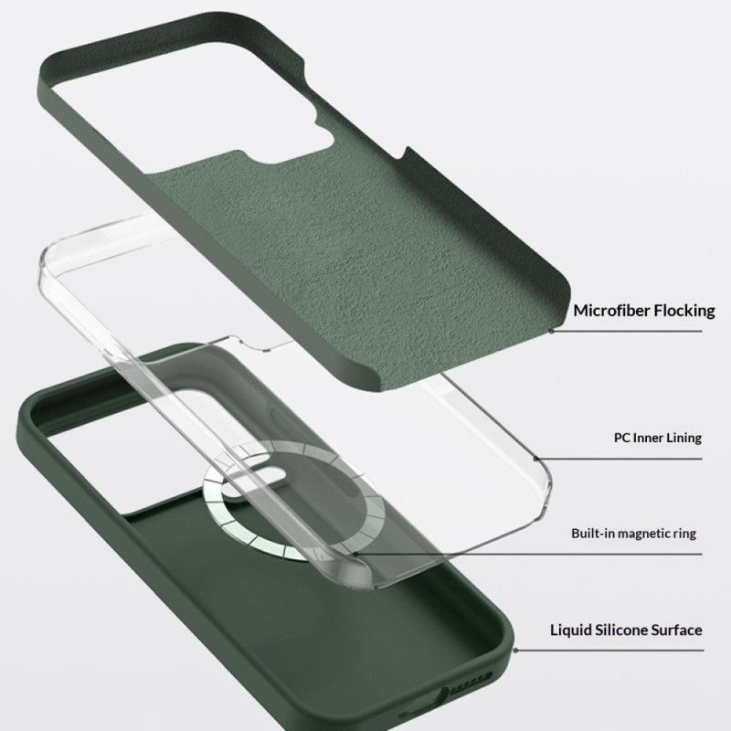 Deksel Xiaomi 17 Pro Max Magnetisk Flytende Silikon Beskyttelse Deksel