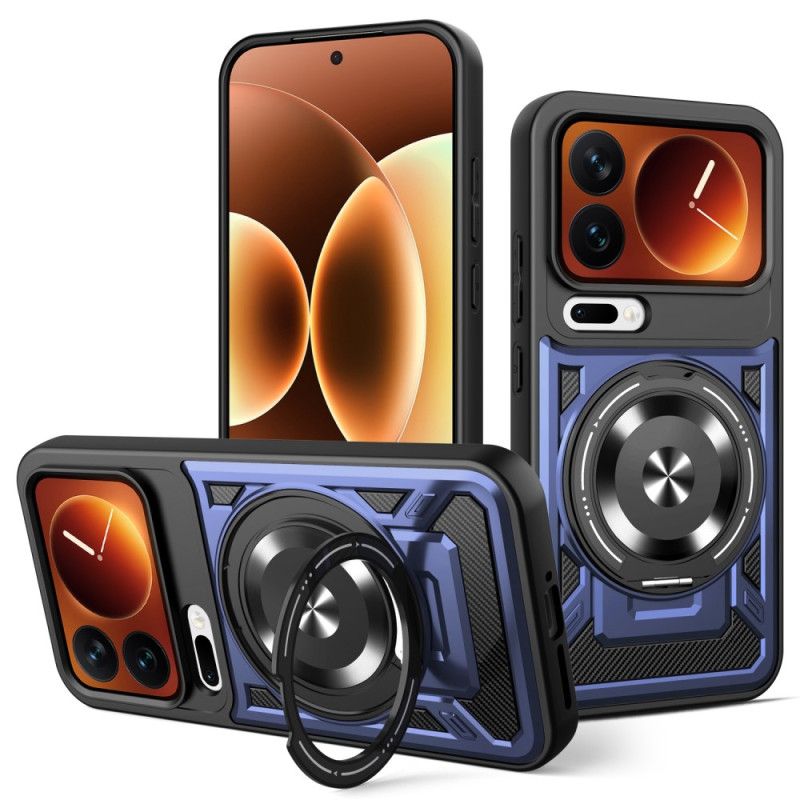 Deksel Xiaomi 17 Pro Max Magnetisk Med Roterende Stativ