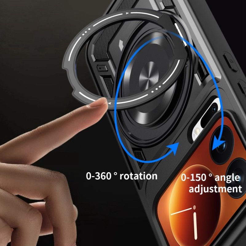 Deksel Xiaomi 17 Pro Max Magnetisk Med Roterende Stativ