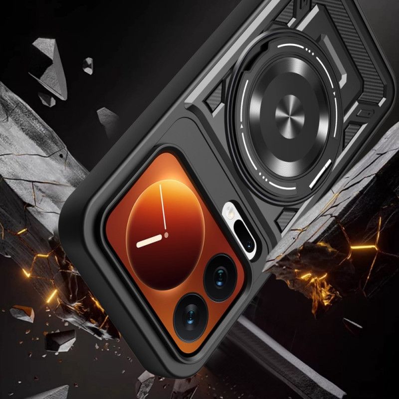 Deksel Xiaomi 17 Pro Max Magnetisk Med Roterende Stativ