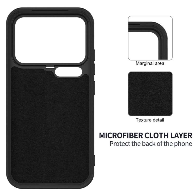 Deksel Xiaomi 17 Pro Max Mobildeksel Flytende Silikon Med Snor