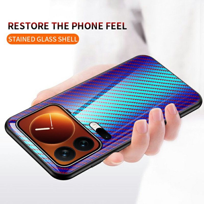 Deksel Xiaomi 17 Pro Max Mobildeksel Karbonfiber I Herdet Glass