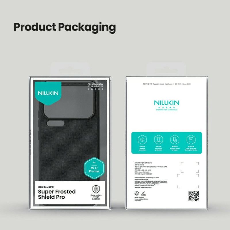 Deksel Xiaomi 17 Pro Max Mobildeksel Nillkin Frosted Shield Pro