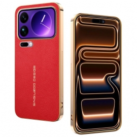 Deksel Xiaomi 17 Pro Max Ripebestandig Litchitekstur Beskyttelse Deksel