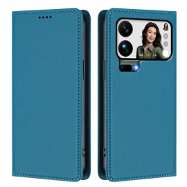 Folio Deksel Til Xiaomi 17 Pro Max Magnetisk Lukking Og Rfid-beskyttelse