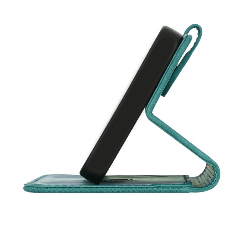 Folio Deksel Til Xiaomi 17 Pro Max Sommerfugl- Og Geometrisk Design