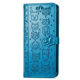 Folio Deksel Xiaomi 17 Pro Max Animerte Dyr Beskyttelse Deksel