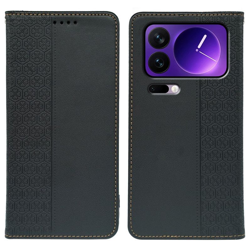 Folio Deksel Xiaomi 17 Pro Max Firkløver Beskyttelse Deksel