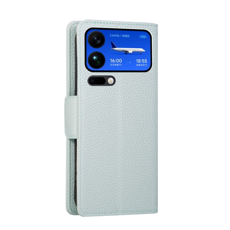 Folio Deksel Xiaomi 17 Pro Max Lommebok Med Glidelås Beskyttelse Deksel