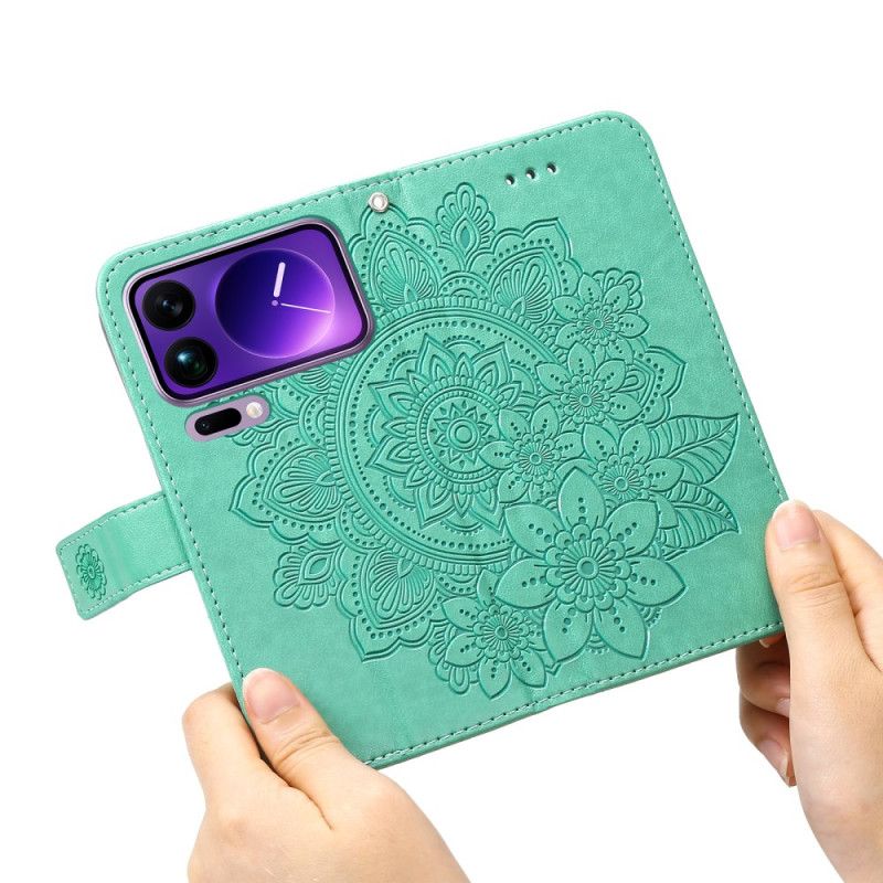 Folio Deksel Xiaomi 17 Pro Max Mandala-trykk