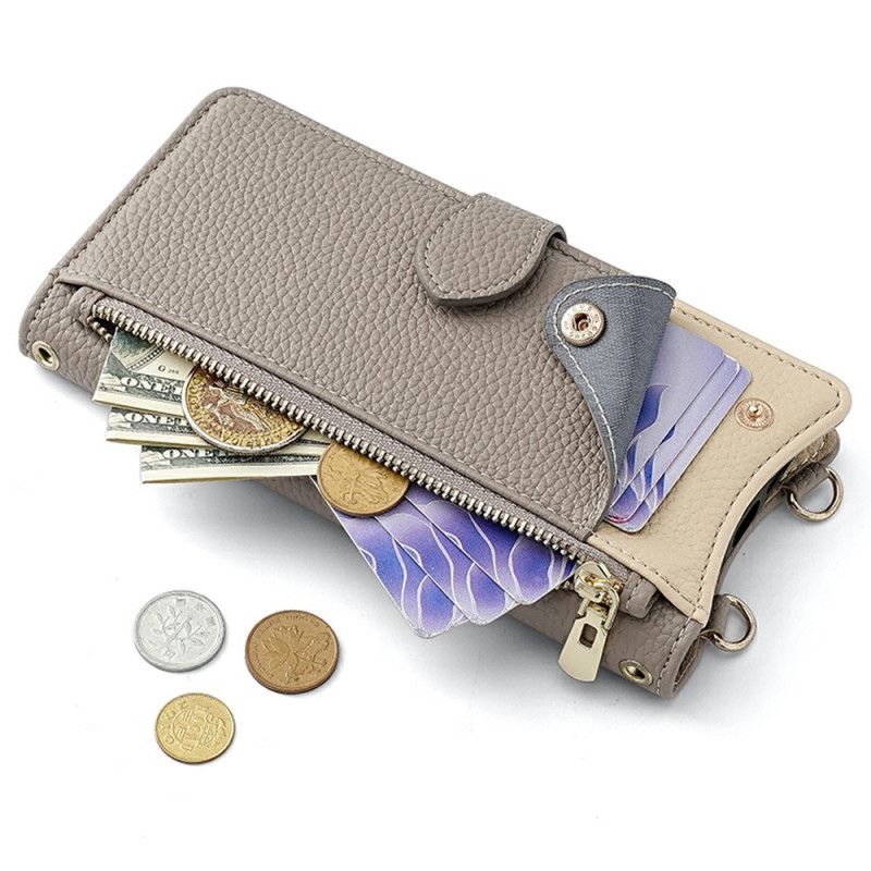 Folio Deksel Xiaomi 17 Pro Max Skulderstropp Med Kjede