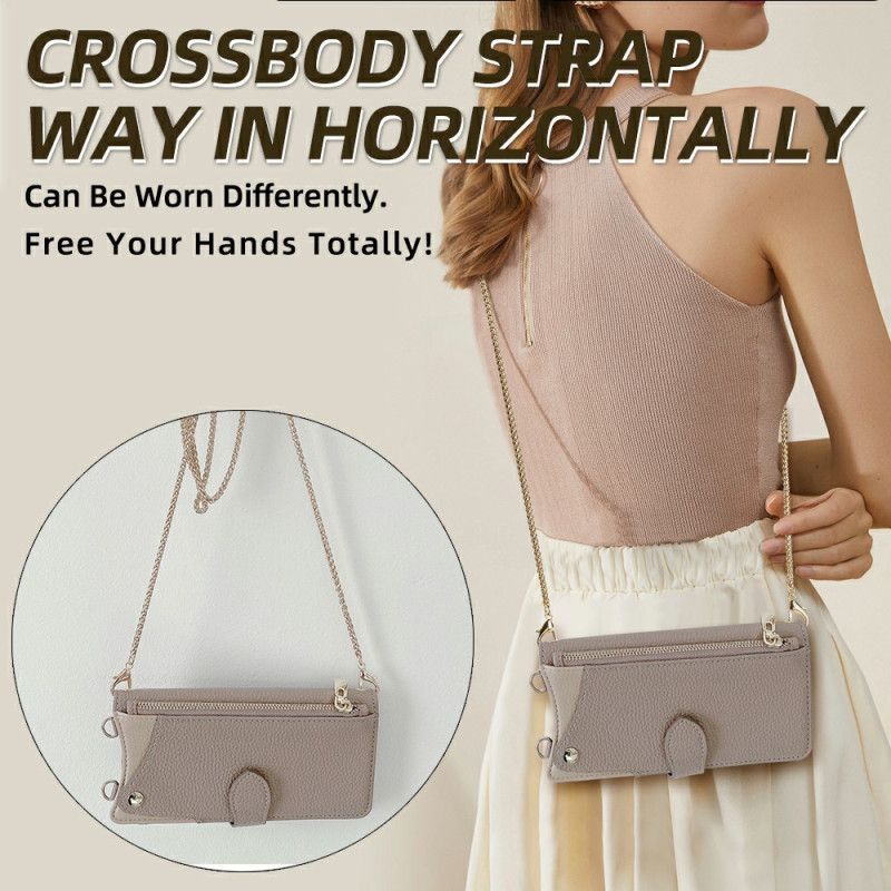 Folio Deksel Xiaomi 17 Pro Max Skulderstropp Med Kjede