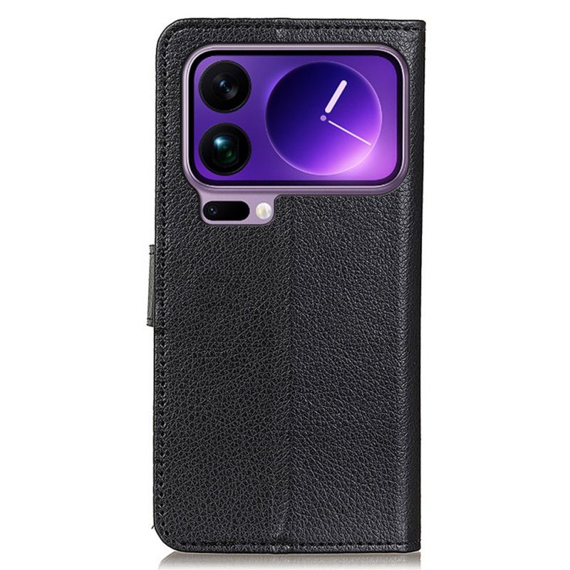 Folio Deksel Xiaomi 17 Pro Max Tradisjonelt Imitert Skinn