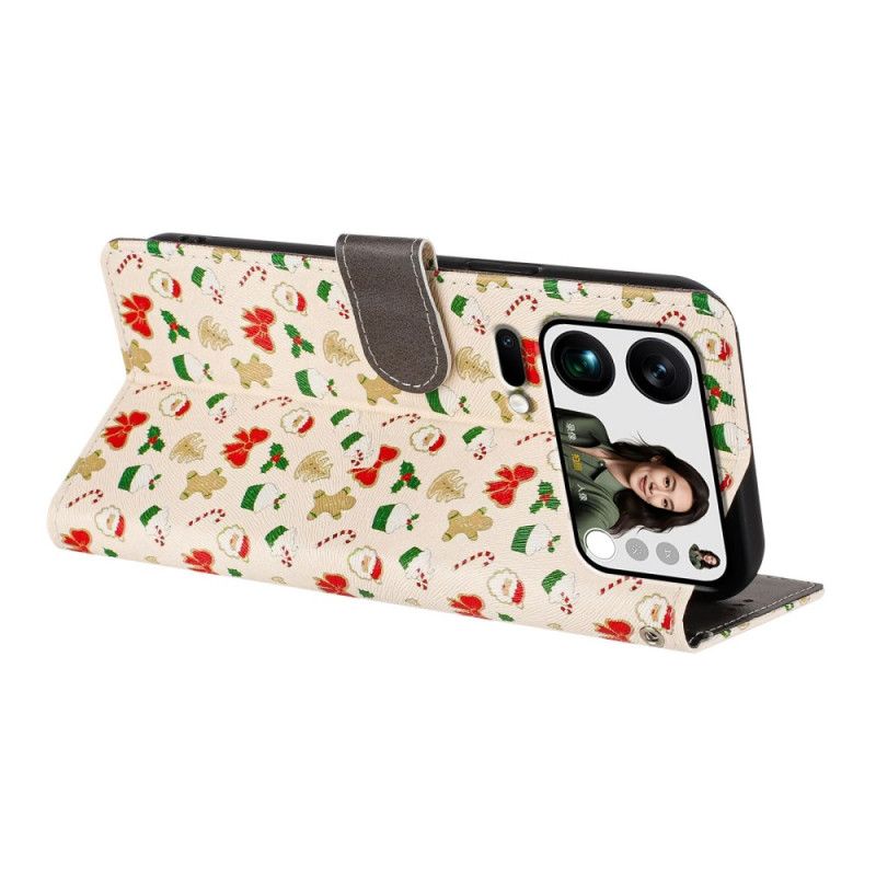 Lærdeksel Folio Deksel Xiaomi 17 Pro Max Jul