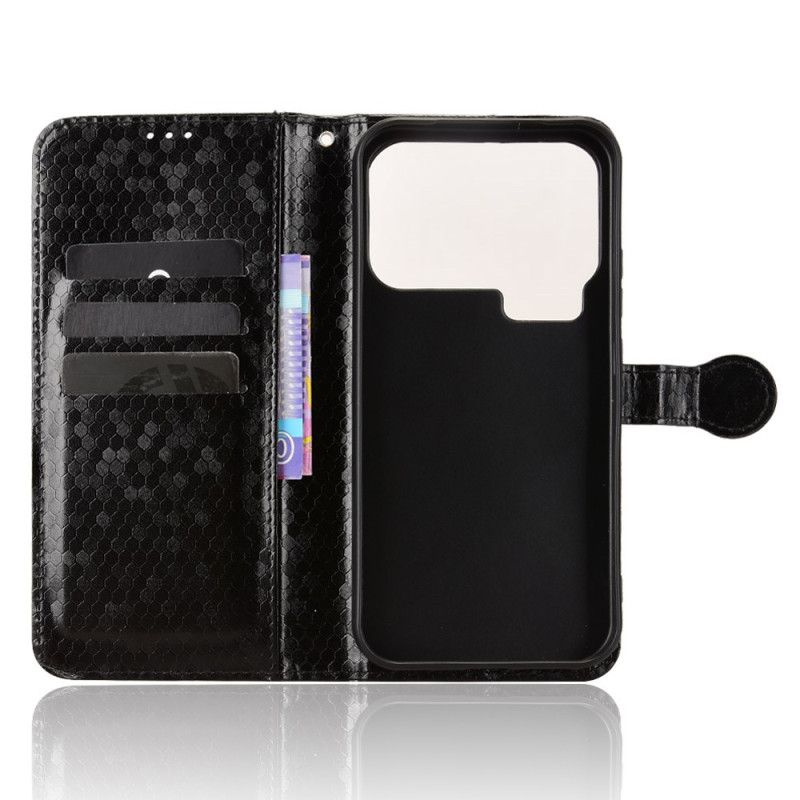 Lærdeksel Folio Deksel Xiaomi 17 Pro Max Mobildeksel Glanset