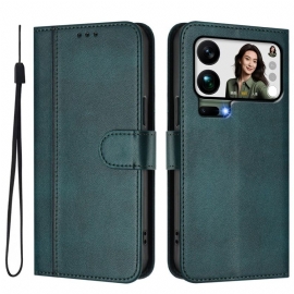 Lærdeksel Folio Deksel Xiaomi 17 Pro Max Mobildeksel Retro