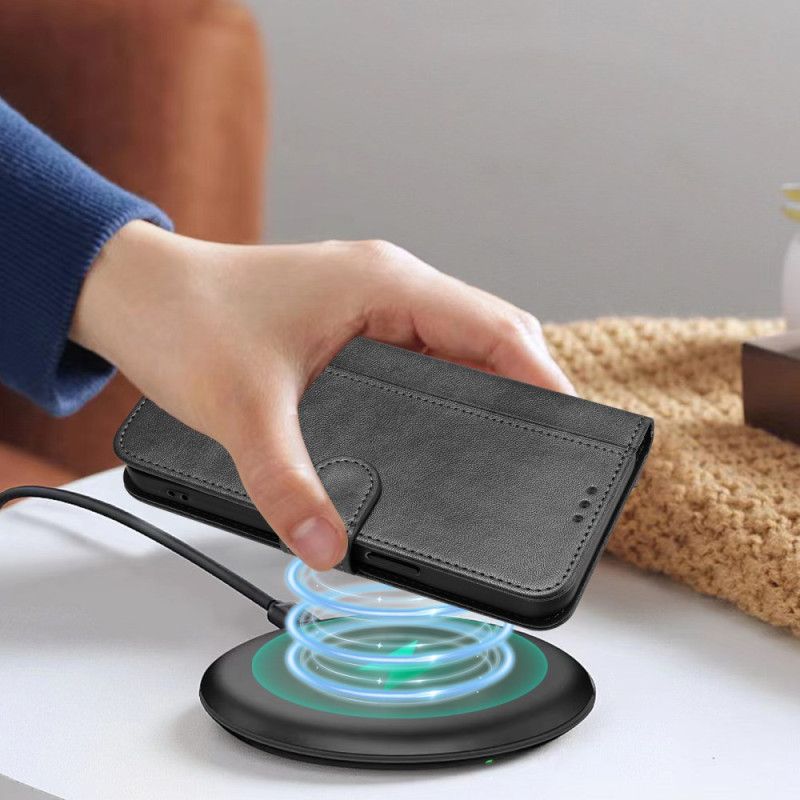 Lærdeksel Folio Deksel Xiaomi 17 Pro Max Mobildeksel Retro