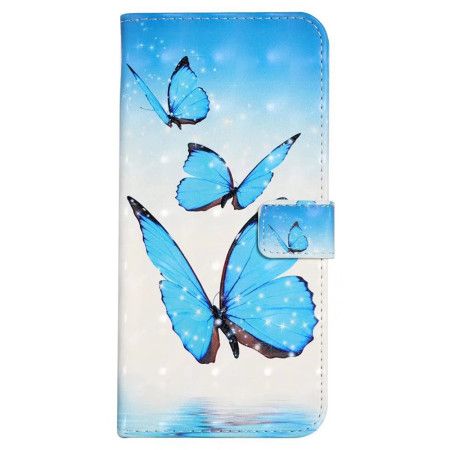 Lærdeksel Folio Deksel Xiaomi 17 Pro Max Tre Sommerfugler