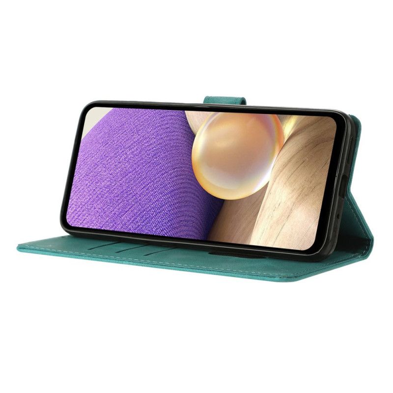 Lærdeksel Folio Deksel Xiaomi 17 Pro Max Trekantmønster