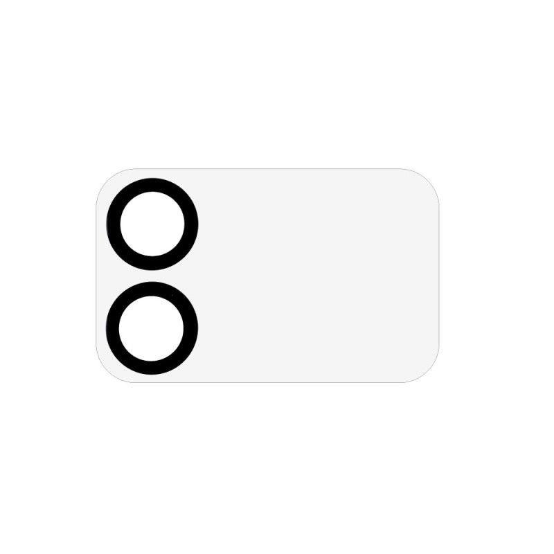 Linsebeskytter I Herdet Glass For Xiaomi 17 Pro Max (svarte Sirkler)