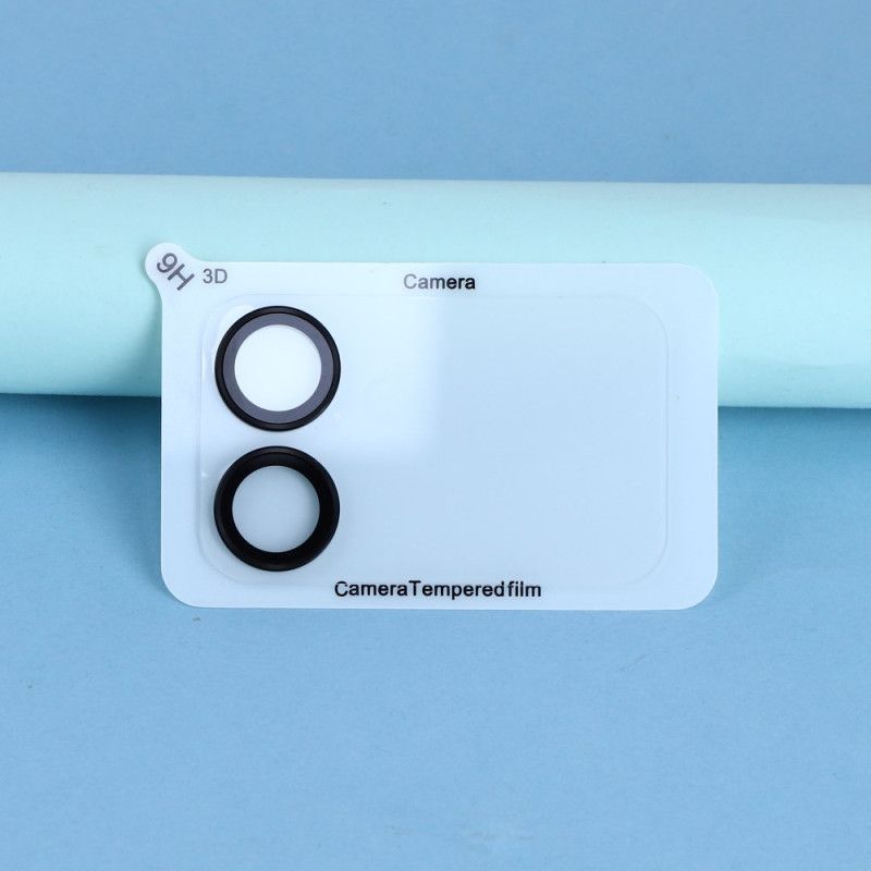 Linsebeskytter I Herdet Glass For Xiaomi 17 Pro Max (svarte Sirkler)