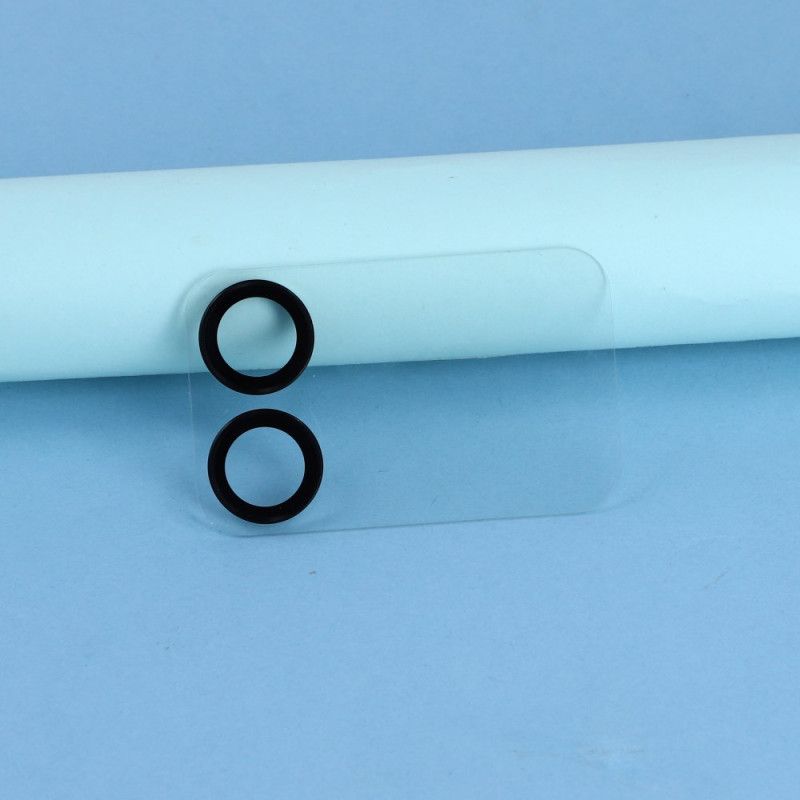 Linsebeskytter I Herdet Glass For Xiaomi 17 Pro Max (svarte Sirkler)