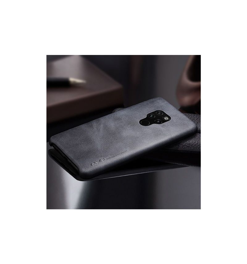 Deksel Til Huawei Mate 20 Vintage Series Lær - Svart