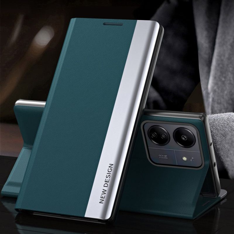 Folio Deksel Poco C65 Nytt Design