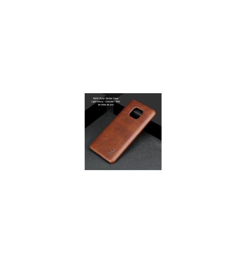 Deksel Til Huawei Mate 20 Pro Originalitet Veske Ruiyi Series Brun