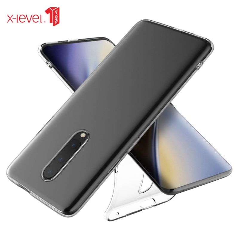 Mobildeksel Til OnePlus 7 Pro Gjennomsiktig Silikon