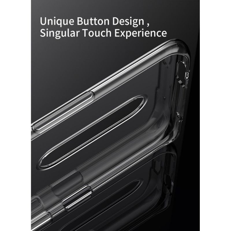 Mobildeksel Til OnePlus 7 Pro Gjennomsiktig Silikon