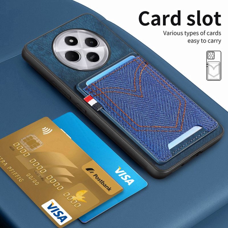 Deksel Poco C75 Kortholder I Denim Beskyttelse Deksel