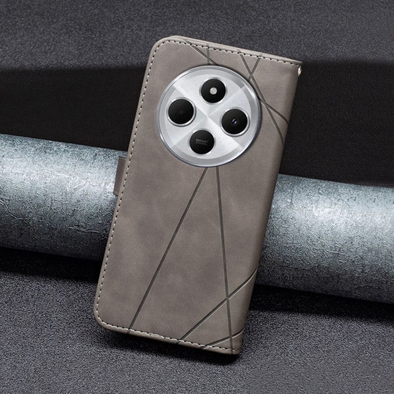 Folio Deksel Poco C75 Geometrisk Binfen-farge