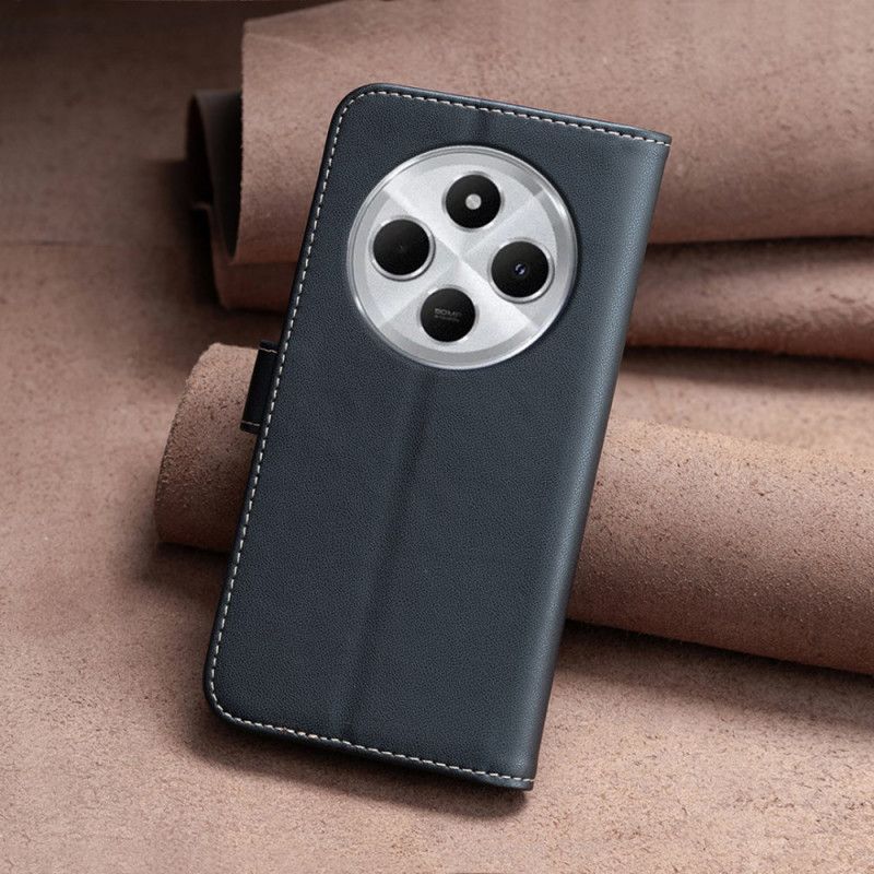 Folio Deksel Poco C75 Klassisk Binfen-farge