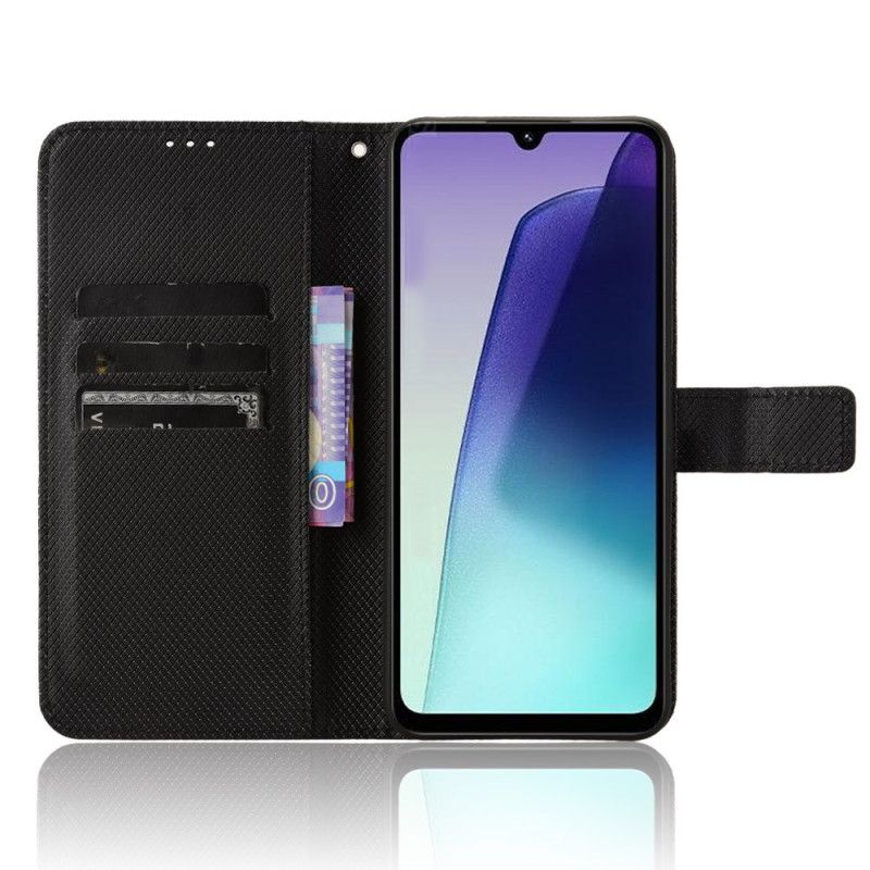 Folio Deksel Poco C75 Prikker Med Stropp