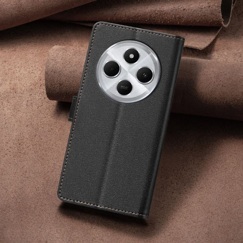 Folio Deksel Poco C75 Rfid-blokkerende Binfen-farge Beskyttelse Deksel