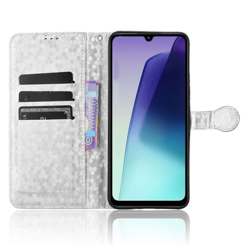 Folio Deksel Poco C75 Skinnende Prikker Med Stropp