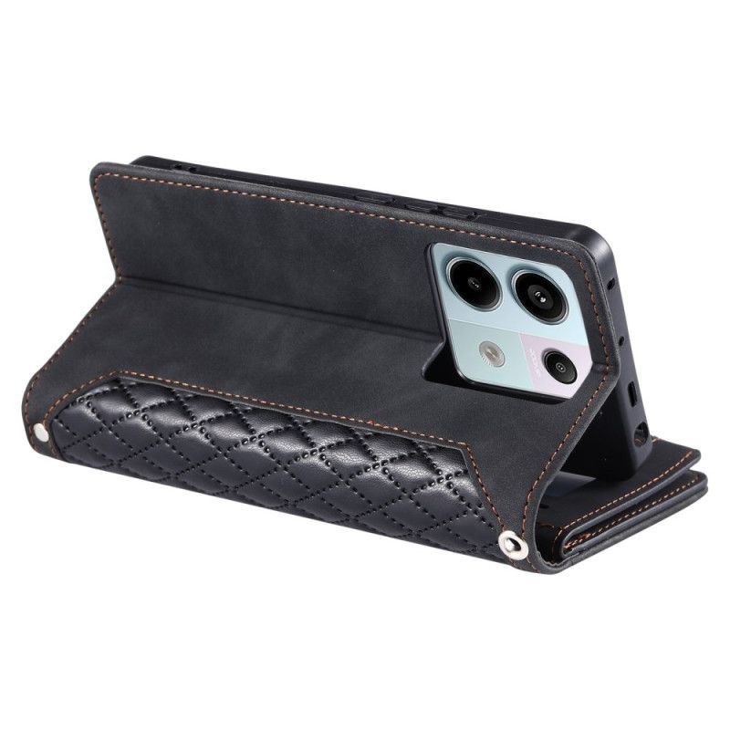 Folio Deksel Poco C75 Vattert Multifunksjonell